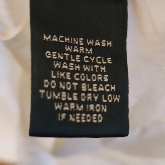 Ralph Lauren Classic White Cotton Dress - Picture 4 of 6